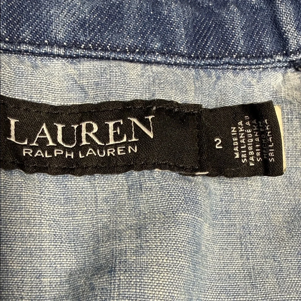 Ralph Lauren Classic Blue Denim Blazer - Picture 5 of 12